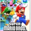 Carátula de Super Mario Bros. Wonder para Nintendo Switch con Mario en acción sobre un fondo colorido.