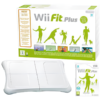 Caja del videojuego Wii Fit Plus para Nintendo Wii, enfocado en ejercicio y bienestar.